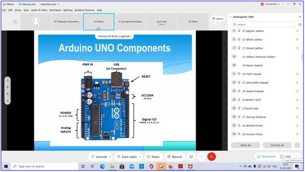 Guidance Lecture on “Arduino” in FE Induction Program Semester 2, NMIET