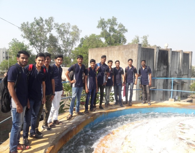 Industrial Visit at “Water Treatment Plant”, Talegaon