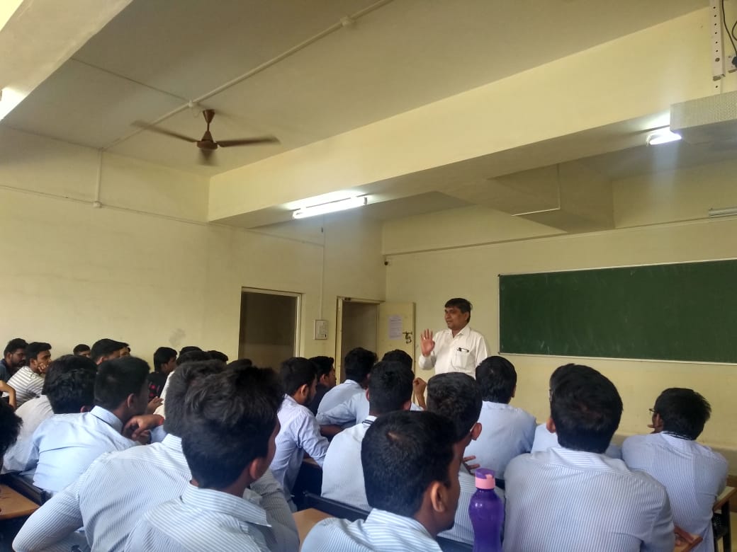Lecture on Entrepreneurship and time management by Navale sir for SE A & SE