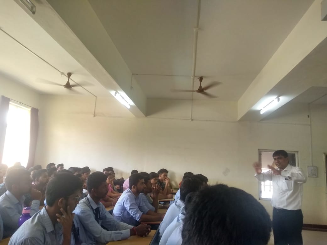 Lecture on Entrepreneurship and time management by Navale sir for SE A & SE