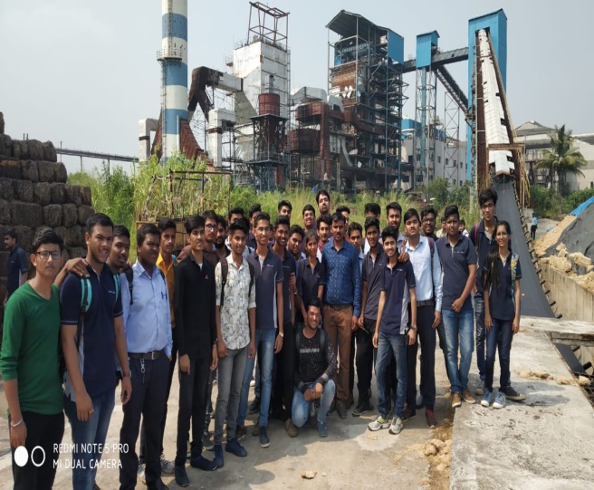 Visit to Shri Sant Tukaram Sugar Factory by SE student