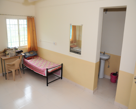 hostel room
