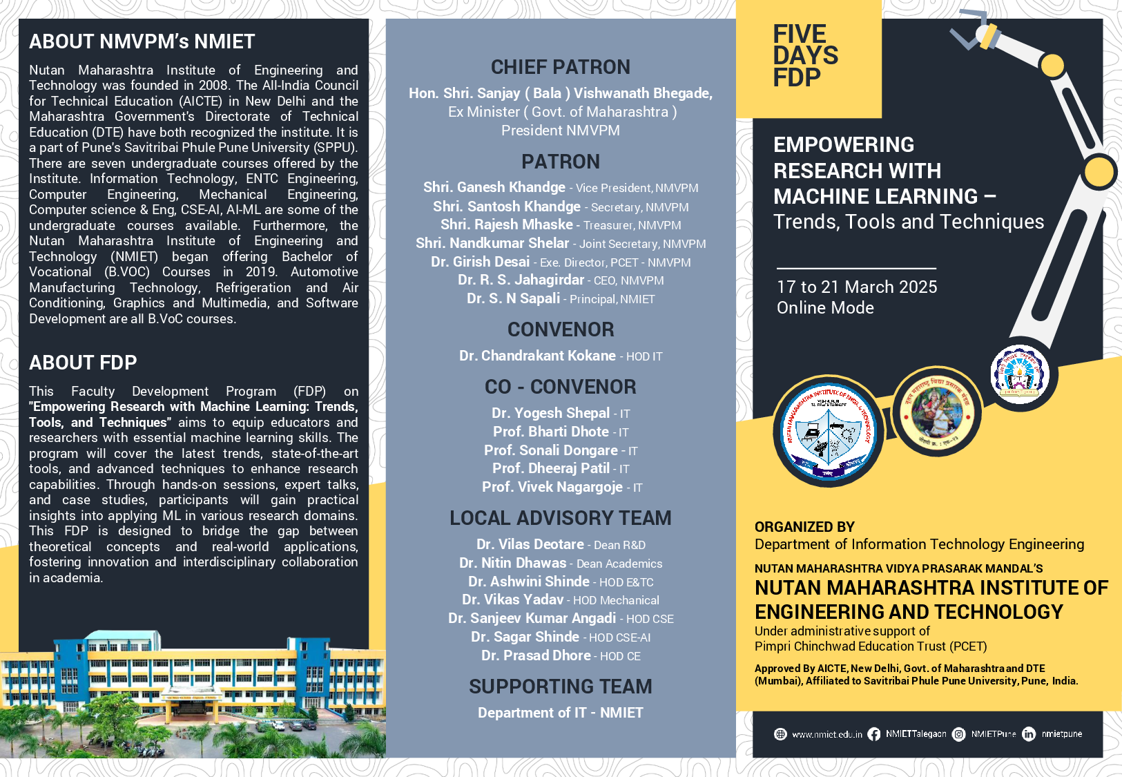 FDP Machine Learning .... Yogesh Shefal 2025-0001