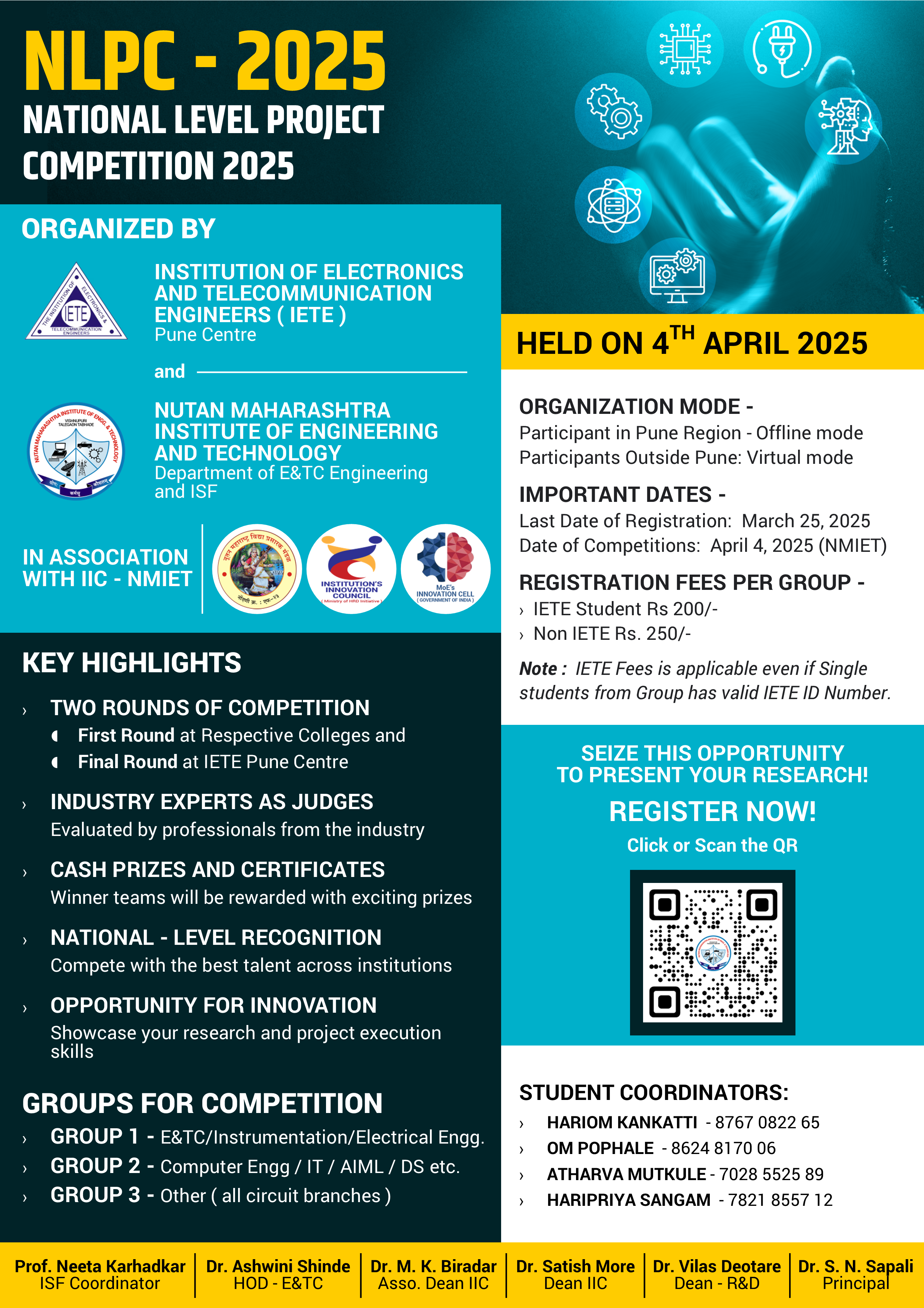 Project Competition 2025 . . . . Nita Karhadkar